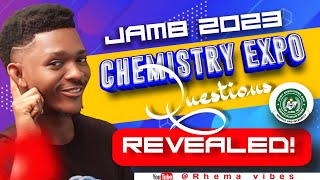 JAMB 2023 Chemistry EXPO QUESTIONS Revealed Score 90 in Jamb 2023 Chemistry [upl. by Bugbee]