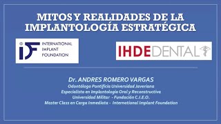 Webinar Mitos y Realidades de la Implantología Estratégica [upl. by Acirrehs]