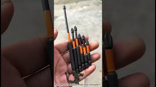 Powerful Magnetic Screwdriver Bits That Work Wonders [upl. by Tenay]