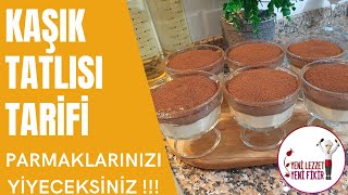 KAŞIK TATLISI TARİFİ  KAŞIK TATLISI NASIL YAPILIR  NEFİS TATLI TARİFLERİ [upl. by Itisahc66]