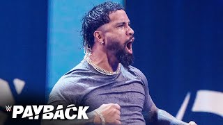 Cody Rhodes reveals Jey Uso is now on the Raw roster WWE Payback 2023 highlights [upl. by Leunam]