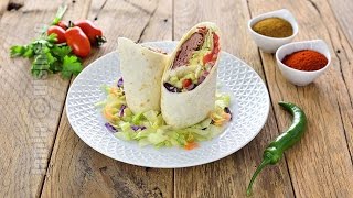 Burrito cu curcan la CrockPot  CrockPot Turkey Burrito CC Eng Sub  JamilaCuisine [upl. by Viddah]