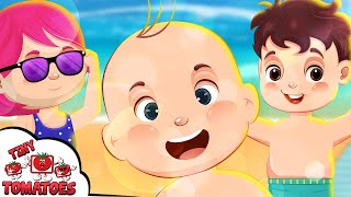 Beach Song Tiny Tomatoes  Nursery Rhymes amp Kids Songs youtubecreators [upl. by Sylram]