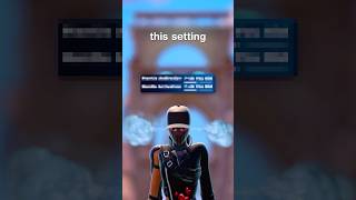 NEVER use this setting in Fortnite [upl. by Schroeder]