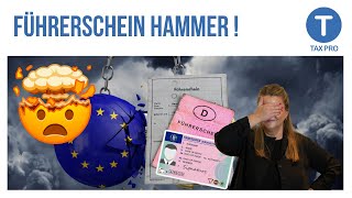 EU plant FührerscheinHammer Tempolimit Senioren SUV Führerschein [upl. by Asil]