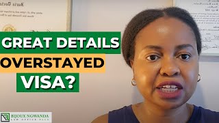 Overstayed Visa What Can You Do 3 Ways to Change your StatusGreat Details [upl. by Dimah]