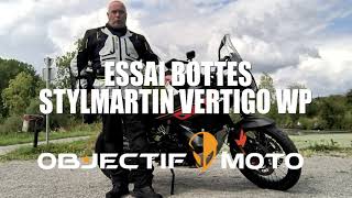 Bottes Stylmartin Vertigo WP pour la moto et la marche [upl. by Auburta721]