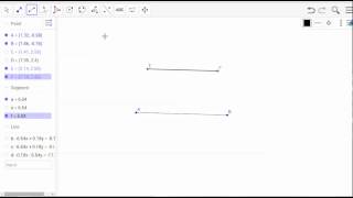 Constructing a trapezoid using geogebra [upl. by Orvil888]