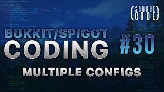 Bukkit Coding  Multiple Configuration files  Episode 30 [upl. by Tamsky]