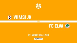 VIIMSI JK  FC ELVA ESILIIGA 23 voor [upl. by Nue]