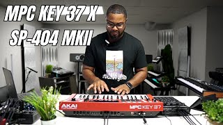 Connecting the MPC Key 37 with the SP404 MKII  Vibes amp DJ FX [upl. by Gulick516]