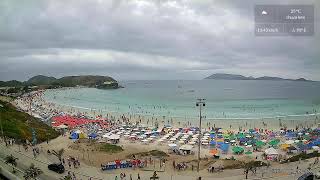 Praia do Forte  Cabo Frio  Rio de Janeiro  Ao Vivo [upl. by Oetam]