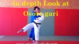 In depth osoto gari in depth by Judo Olympian [upl. by Aenej]