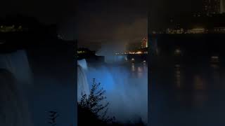 🩵🤍Beautiful Niagara Falls in the evening 🤍🩵 [upl. by Nicole425]