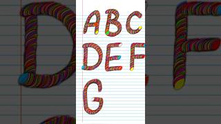 A B C D ALPHABET A FOR APPLE 🍎 B FOR BALL 🏀 kidslearning education kidsvideo abcd [upl. by Aikyn]