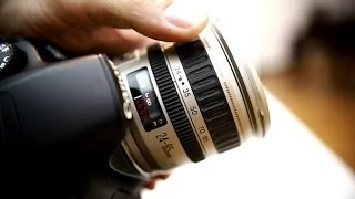 Canon 2485mm f3545 USM lens review with samples full frame and APSC [upl. by Anippesuig]