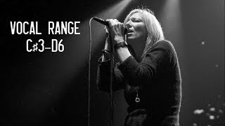 The Vocal Range of Beth Gibbons Portishead [upl. by Nosduj]