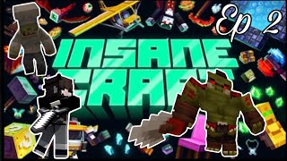 Insane Craft 11  Minecraft Bedrock Edition  Ep 2 [upl. by Annaehr]