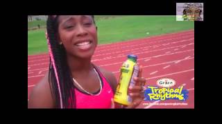 ShellyAnn FraserPryce Grace Foods Advertisements [upl. by Aletsirc]