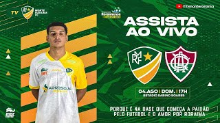 🔰 CAMPEONATO RORAIMENSE SUB20  RODADA 01  MONTE RORAIMA X RORAIMA [upl. by Platt705]