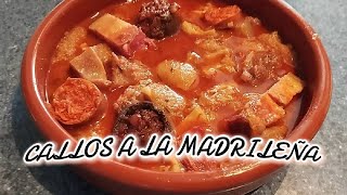 CALLOS A LA MADRILEÑA  RECETA TRADICIONAL [upl. by Nadabb605]