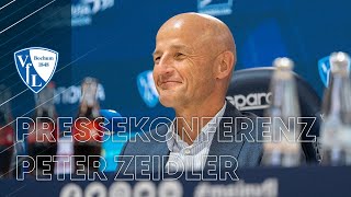 Pressekonferenz  Vorstellung Peter Zeidler [upl. by Eissej]