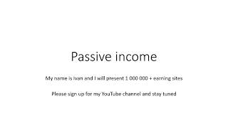 Passive income  rotate4all [upl. by Ardie]