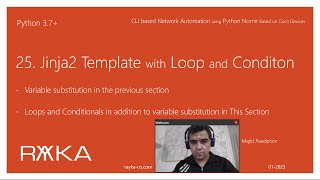 25 Python Jinja2 Template with Loop and Condition [upl. by Acinomal]