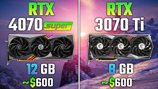 RTX 4070 SUPER vs RTX 3070 Ti  Test in 7 Games [upl. by Cassella]