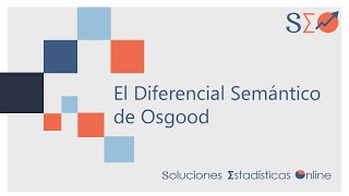 El Diferencial Semántico de Osgood [upl. by Schoenberg]