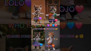 CUTE CAT  CAT DANCE CHALLENGE shorts [upl. by Anairuy520]