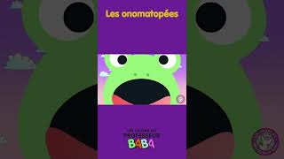 On chante en apprenant les onomatopées  Professeur Baba amapiano afrobeat maternelle [upl. by Suirred]