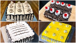 4 Easy Pastry Recipes  Pastry Cake Recipe  Easy Cake Recipe [upl. by Etteuqaj]