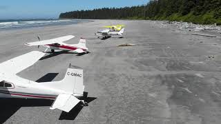 Airplanes and waterfalls on Nootka Island [upl. by Hancock]