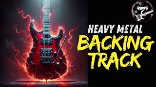 🤘HEAVY METAL BACKING TRACK F Minor  120 BPM [upl. by Rowena490]