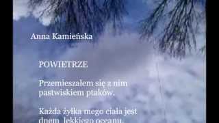 quotPowietrzequot  wiersz Anny Kamieńskiej [upl. by Anayeek]