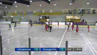 2024 Ontario Lacrosse Festival 🥍 U13G B GOLD Akwesasne v Orangeville Aug 8 2024 [upl. by Odnaloy460]