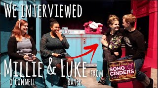 WE INTERVIEWED MILLIE OCONNELL amp LUKE BAYER FROM SOHO CINDERS [upl. by Ancilin]