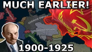 What if the Soviet Union existed in 1900  HOI4 Timelapse [upl. by Natloz]