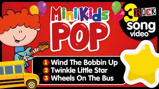 Wind The Bobbin  Twinkle Twinkle Little Star  The Wheels On The Bus  ROCK Kids Nursery Rhymes [upl. by Noreg104]