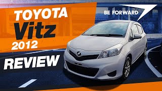 Toyota Vitz 2012  Car Review [upl. by Leahcimdivad]