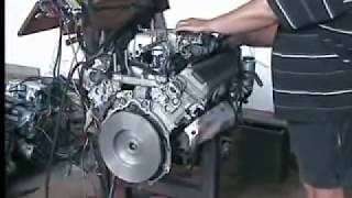 1UZFE Lexus V8 sound clip 1UZFE Bench Start Up 40 Quad Cam 32Valve [upl. by Entsirhc]