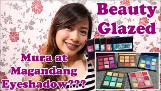 Beauty Glazed Eyeshadow Palette Review and Swatches  Makeup Vlog [upl. by Fornof93]