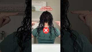 Do you experience this curly hair styling problem curlyhairoutine hair curly curlyhair [upl. by Annanhoj]