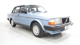 A Meticulously Maintained Volvo 240 GL with One Owner and Just 67969 Miles from New  SOLD [upl. by Yelsiap]