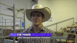 TIM YODER  World Class Auctioneer [upl. by Covell]