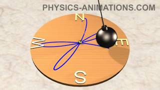 Foucaults pendulum HD [upl. by Eelrebmik]