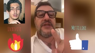 MATTEO SALVINI CONTRO BABY GANG NELLA SUA DIRETTA NE PARLA MALISSIMO RISPONDENDO AD UNA DOMANDA 😱🔥 [upl. by Guss]