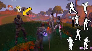 Aerial Assault Trooper Flexing Rare Emotes In Fortnite😳  Party Royale [upl. by Hasin895]