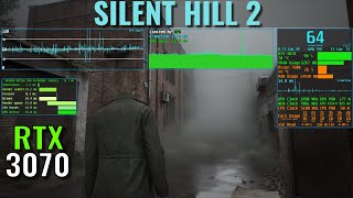 Silent Hill 2  RTX 3070  1440p 1080p  DLSS 3720  South Vale Benchmark [upl. by Eikciv446]